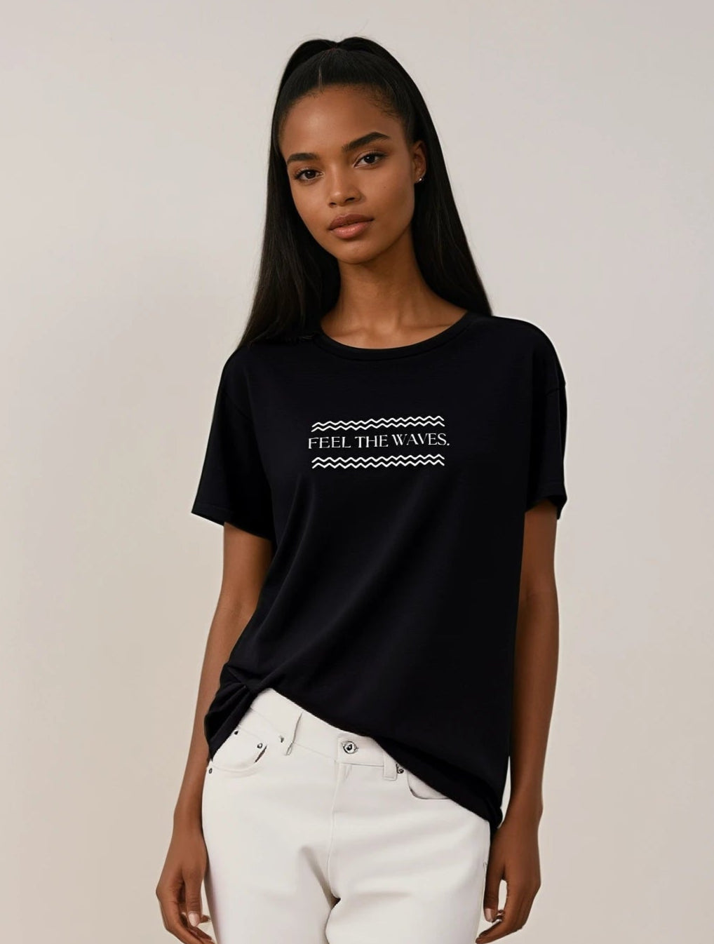 Feel The Waves. (Tee)