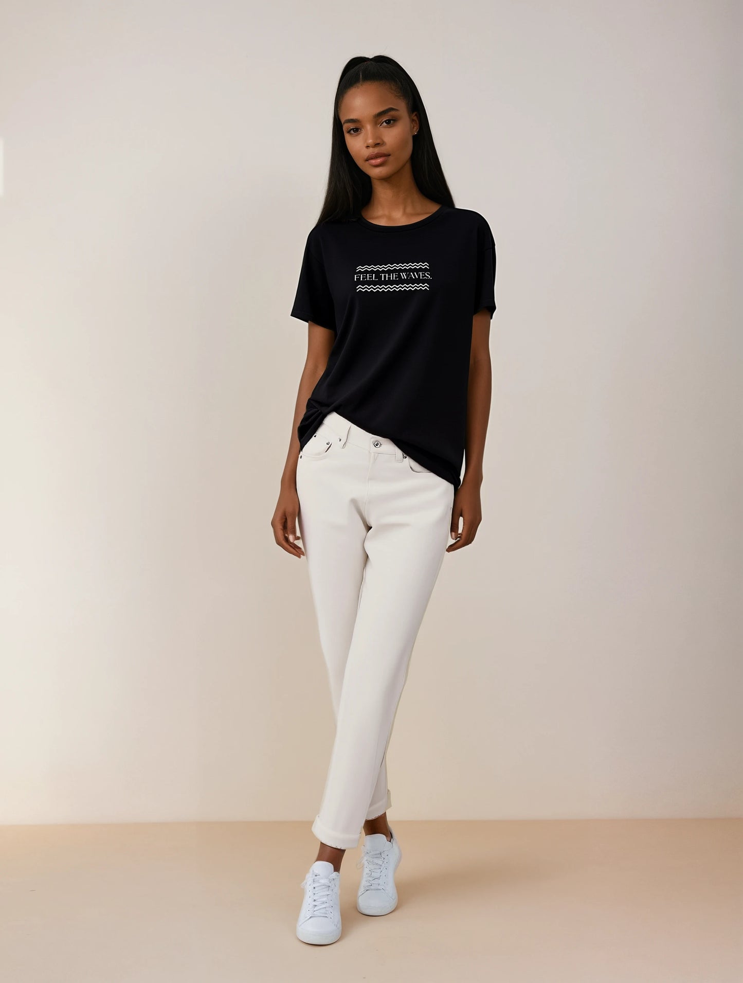 Feel The Waves. (Tee)